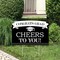 Big Dot of Happiness Graduation Cheers - Graduation Party Yard Sign Lawn Decorations - Congratulations Party Yardy Sign
